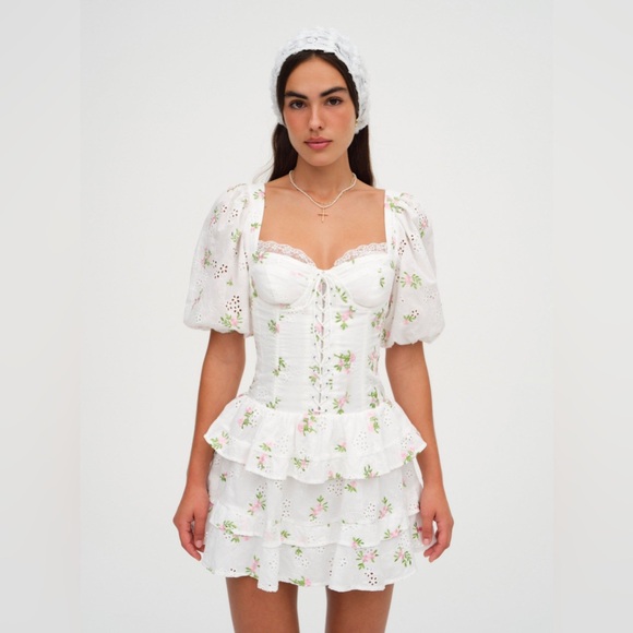 For Love And Lemons | Dresses | For Love Lemons Kinsley Mini Dress |  Poshmark